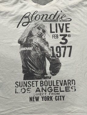 Blondie Preowned Large T-shirt